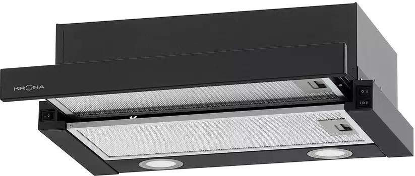 Встраиваемая вытяжка Krona Kamilla T 500 black