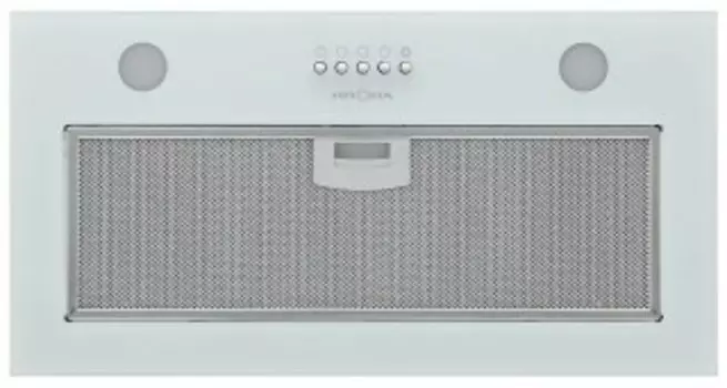 Встраиваемая вытяжка Krona LUISA 600 GLASS WHITE PB