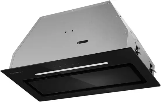 Встраиваемая вытяжка MAUNFELD TRAPEZE 602SGG черный