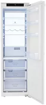 Встраиваемый холодильник ZUGEL ZRI1750NF белый