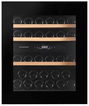 Встраиваемый винный шкаф Dunavox DAVG-32.80DB.TO