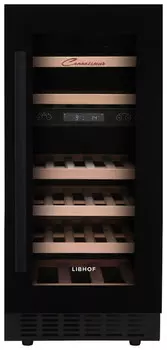 Встраиваемый винный шкаф Libhof CXD-28 Black
