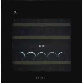 Встраиваемый винный шкаф Zugel ZCWI360DB