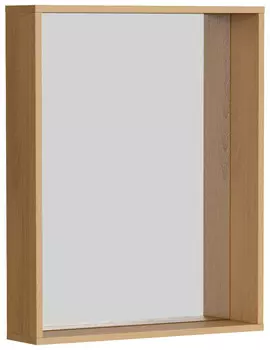 Зеркало Aqwella Basic BAS0207DZ дуб золотой