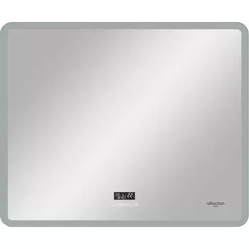 Зеркало Reflection Party с LED подсветкой, сенсором, музыкальным блоком (BT, FM), подогревом 800х700