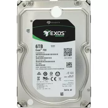 Жесткий диск Seagate Exos ST6000NM0115 SATA-III/6Tb/7200rpm/256Mb/3.5