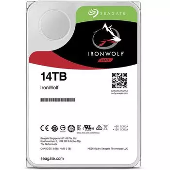 Жесткий диск Seagate Original SATA-III 14Tb/7200rpm/256Mb/3.5 (ST14000VN0008)