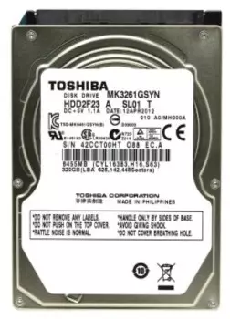 Жесткий диск Toshiba 320GB (MK3261GSYN)