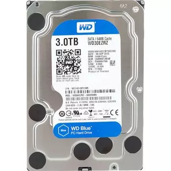 Жесткий диск Western Digital Blue 3Tb WD30EZRZ