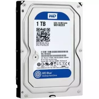 Жесткий диск Western Digital Caviar Blue SATA-III/1Tb/7200rpm/64Mb/3.5 (WD10EZEX)