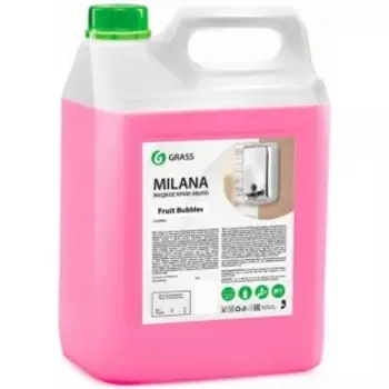 Жидкое мыло Grass Milana Fruit bubbles 5кг (125318)