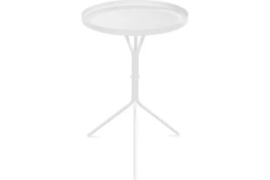 Журнальный столик Sheffilton SHT-CT11 белый муар (190425)