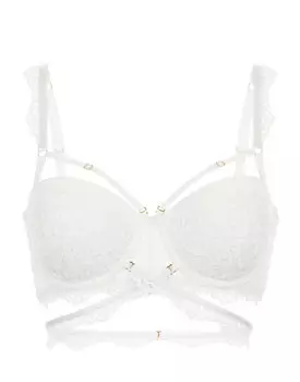 Бюстгальтер балконет Push-up с формованными чашками на стане Frida