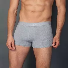 Боксеры Classic cotton (grigio melange, 5)