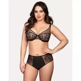 Бра с мягкими чашками Hayley (nero, 5D)