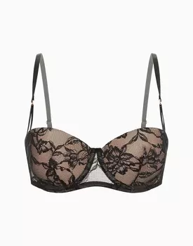 Бюстгальтер балконет Push-up с формованными чашками на стане Paris CD895