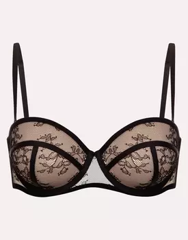 Бюстгальтер балконет Push-up с формованными чашками на стане Lana