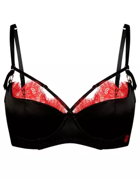 Бюстгальтер балконет со спонжевыми чашками на стане Dolores