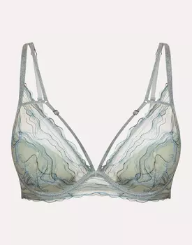 Бюстгальтер с мягкими чашками и спонжевой поддержкой на стане Via