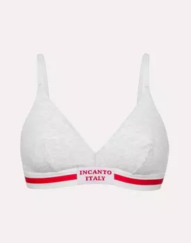 Бюстгальтер с мягкими треугольными чашками без косточек Milena