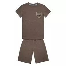 Футболка и шорты Great (coffee melange, 3)