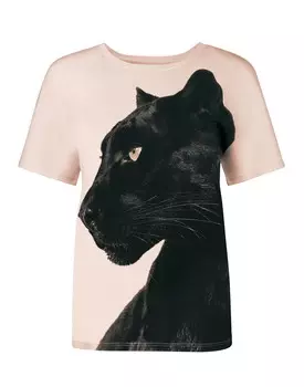 Футболка с короткими рукавами Leopard