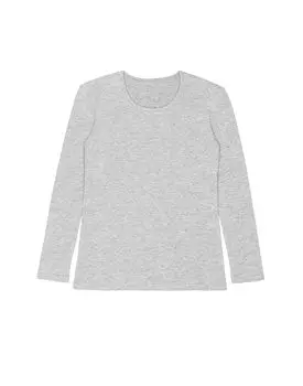 Лонгслив Basic (grigio melange, 3)