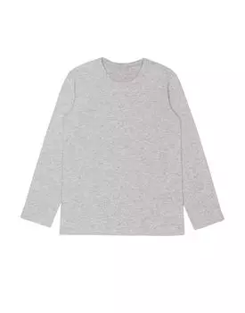 Лонгслив Basic (grigio melange, 4)