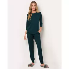 Лонгслив с рукавами 3/4 Subtlety (dark emerald, 5)