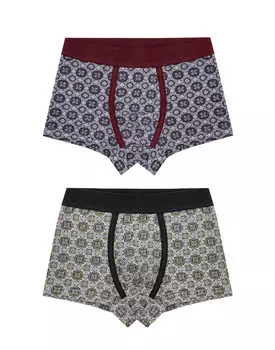 Набор из 2-х боксеров Confidence (grigio/blu, 1)