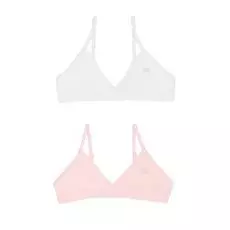 Набор из 2-х бра с мягкой чашкой Basic (bianco/dolce rosa, 1)