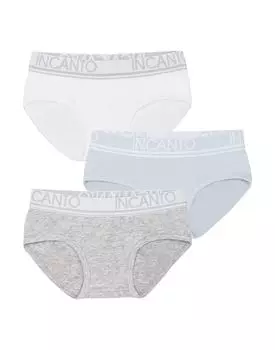 Набор из 3-х слипов Basic (bianco/azzurro/grigio mel, 1)