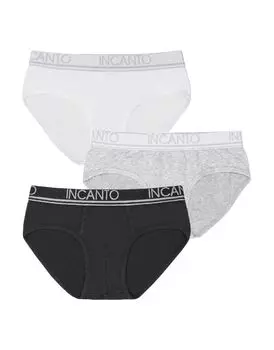Набор из 3-х слипов Basic (bianco/blu intenso/grig m, 1)