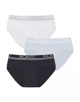 Набор из 3-х слипов Basic (bianco/azzurro/blu intens, 2)