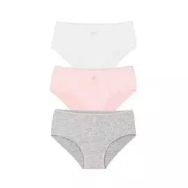 Набор из 3-х слипов Basic (bianco/dolce rosa/grigio, 2)