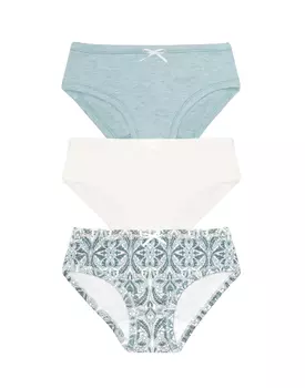 Набор из 3-х слипов Pattern (menthol melange, 2)