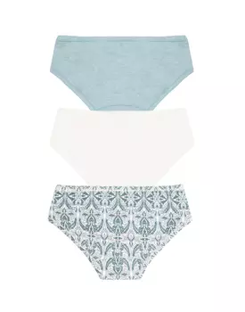 Набор из 3-х слипов Pattern (menthol melange, 3)