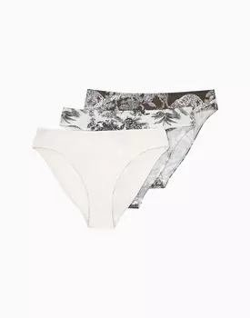 Набор из 3-х слипов высокая посадка MD774