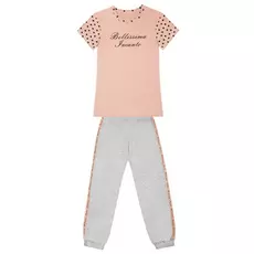Пижама Bella (rosa antico/grigio mel, 2)