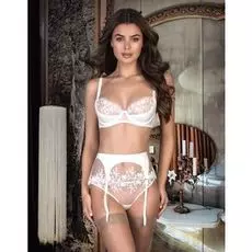 Пояс для чулок Diamond (latte, 4)