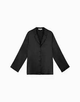 Шелковая рубашка с длинными рукавами PD267