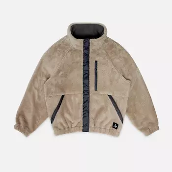 Флисовая куртка на кнопках