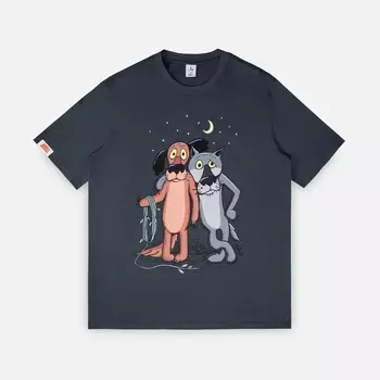 Футболка Пёс и волк