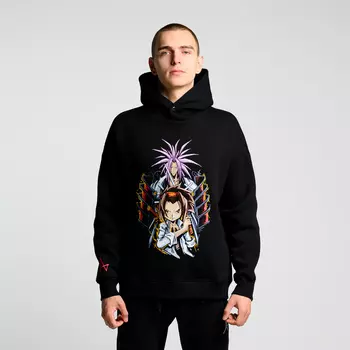 Худи с кнопкой Shaman King