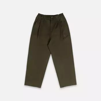 Широкие брюки из твила