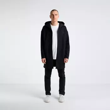 Удлиненное кимоно с капюшоном