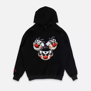 Утеплённое худи Маски