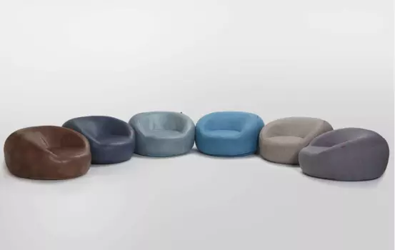 Бескаркасное кресло Jamni Chair из экокожи