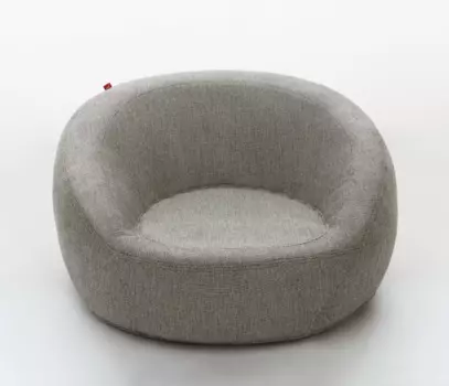 Бескаркасное кресло Jamni Chair серого цвета