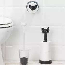 Держатель для туалетной бумаги Miaou серого цвета